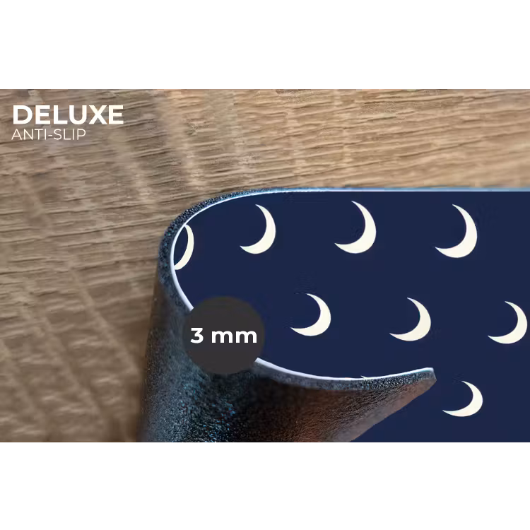 Placemat - 6 stuks - Patroon - Manen - Blauw — 4