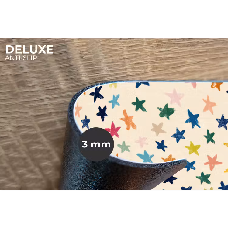 Placemat - 6 stuks - Patroon - Sterren - Kleurrijk — 4