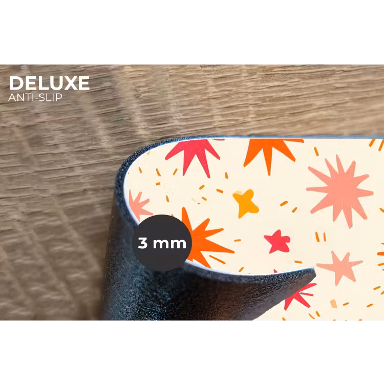 Placemat - 6 stuks - Sterren - Speels - Kleurrijk — 4