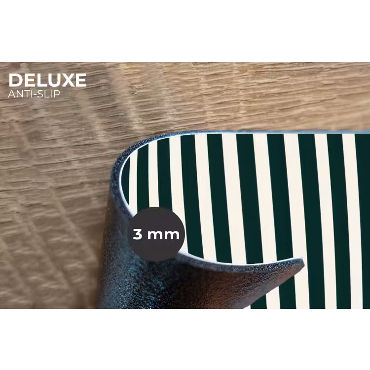 Placemat - 6 stuks - Strepen - Klassiek - Groen — 4
