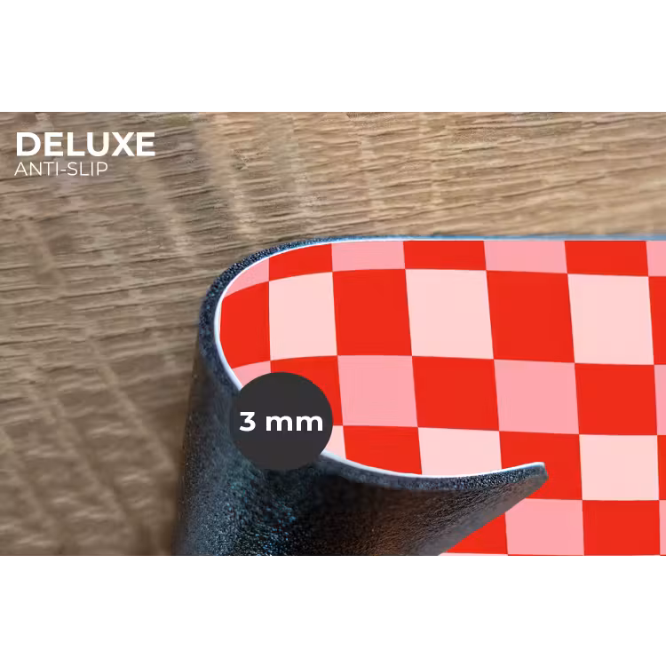 Placemat - 6 stuks - Vierkant - Klassiek - Rood — 4