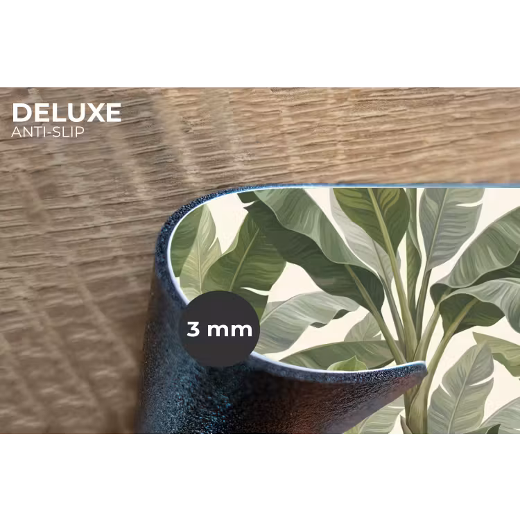 Placemat - 6 stuks - Planten - Bladeren - Tropisch - Groen — 4