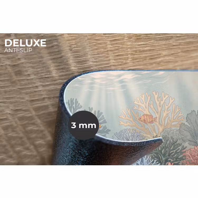Placemat - 6 stuks - Zee - Koraal - Vis - Natuur - Kleurrijk — 4