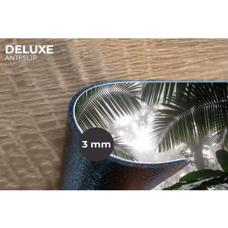 Placemat - 6 stuks - Natuur - Jungle - Mist - Groen - Bladeren — 4