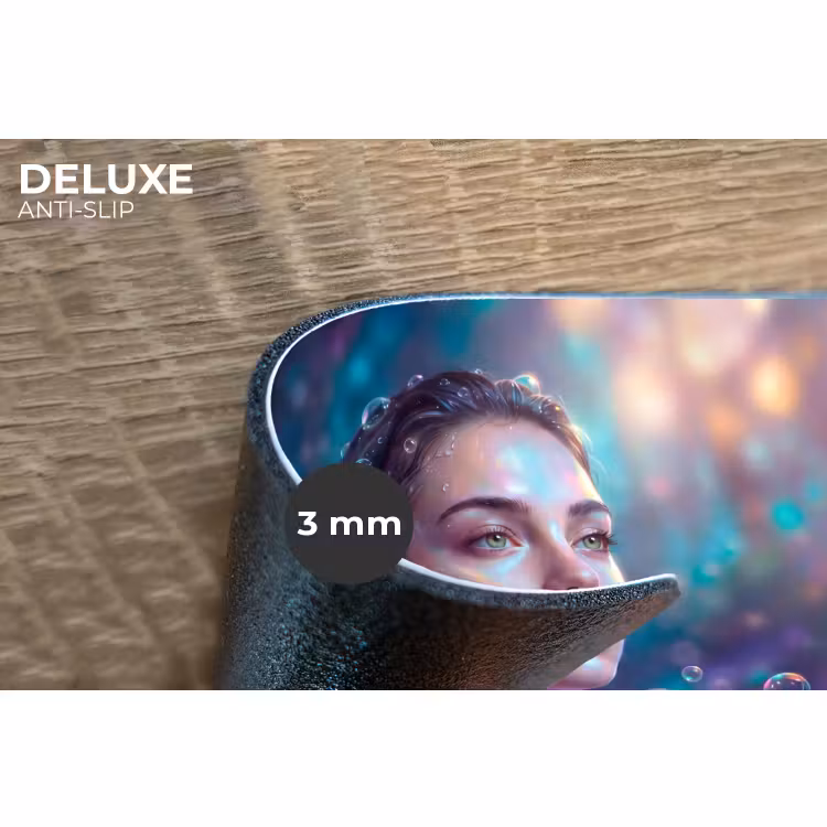 Placemat - 6 stuks - Vrouw - Water - Portret - Kleurrijk - Modern — 4