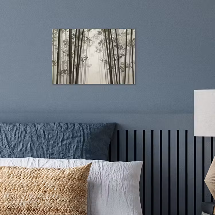 Poster - Bamboe - Bos - Mist - Natuur — 3