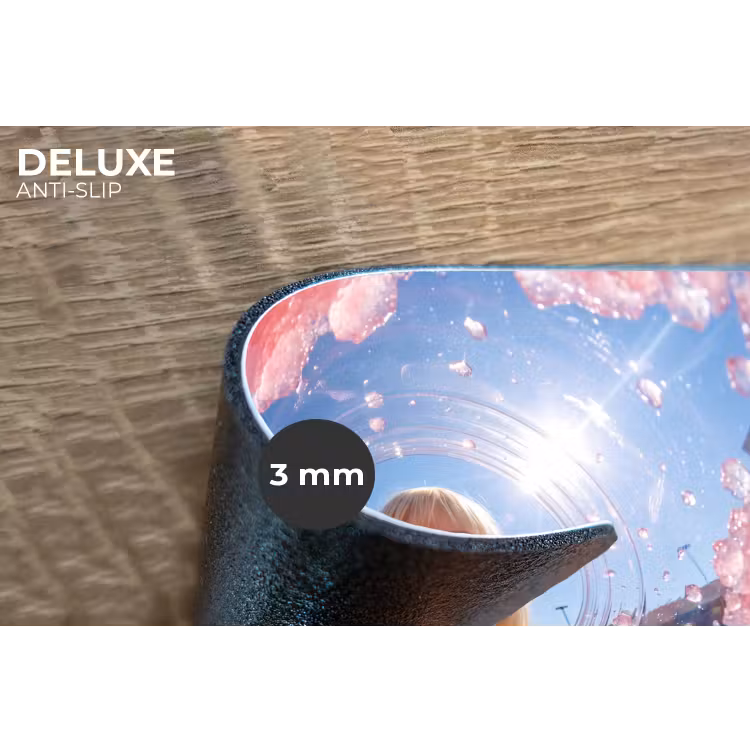 Placemat - 6 stuks - Vrouw - Drank - Zomer - Roze - Blauw — 4