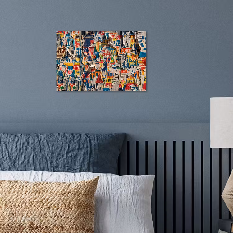 Poster - Abstract - Gelaagd papier - Urban - Modern - Kleurrijk — 3