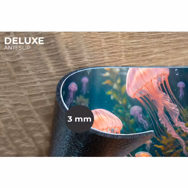 Placemat - 6 stuks - Kwal - Roze - Onderwater - Zeeleven - Dieren — 4