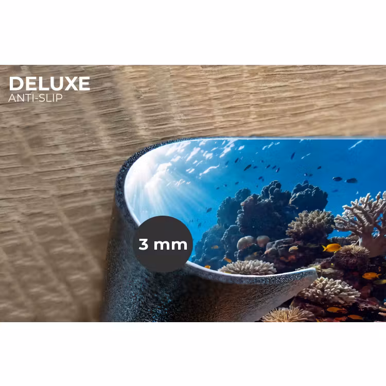 Placemat - 6 stuks - Zee - Koraalrif - Natuur - Levendig - Blauw — 4