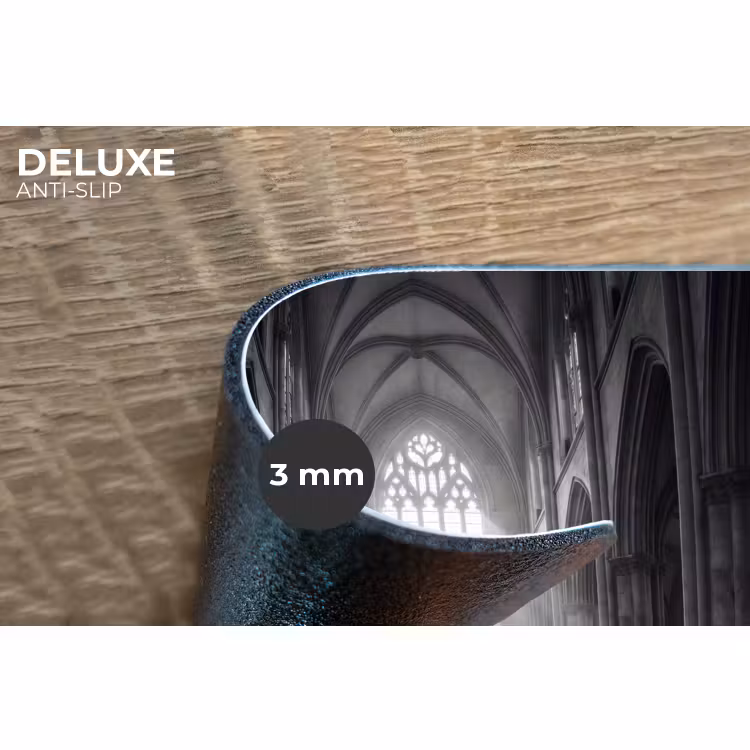 Placemat - 6 stuks - Kerk - Interieur - Lichtstralen - Architectuur - Klassiek — 4