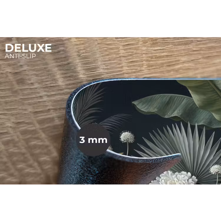 Placemat - 6 stuks - Planten - Tropisch - Botanisch - Donker - Groen — 4
