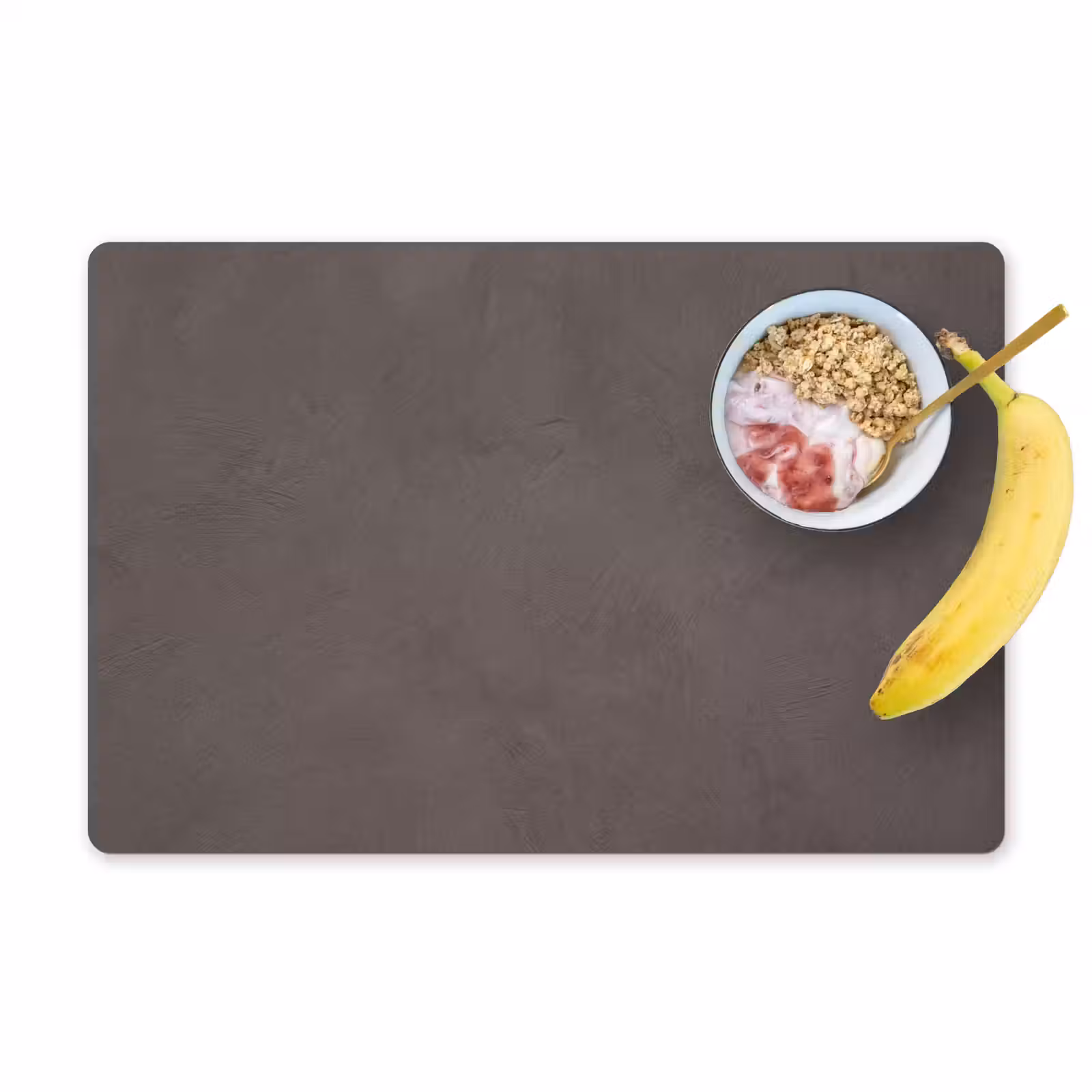 Placemat - 6 stuks - Textuur - Grijs - Modern - Abstract - Oppervlak — 1