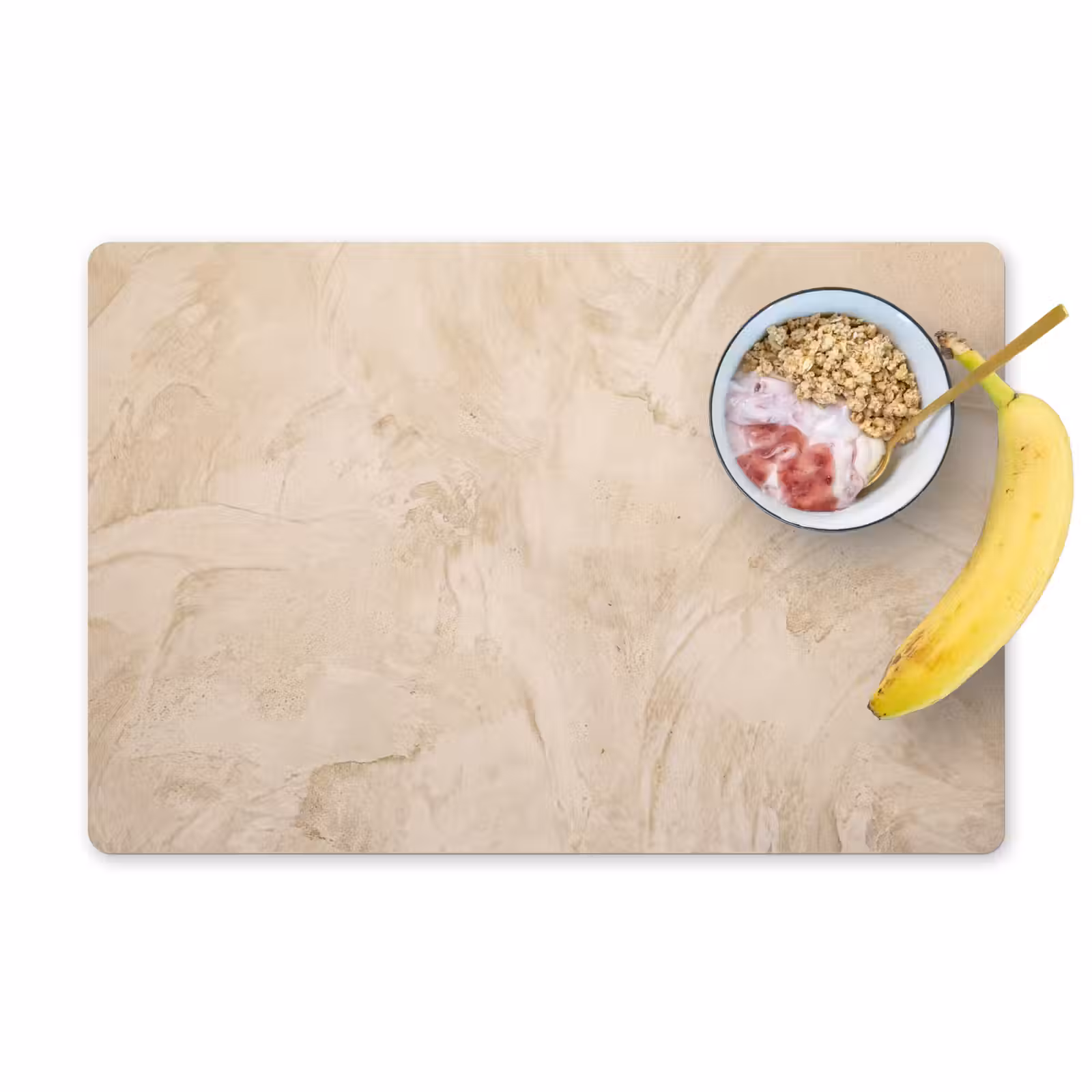 Placemat - 6 stuks - Textuur - Patroon - Abstract - Modern - Beige — 1