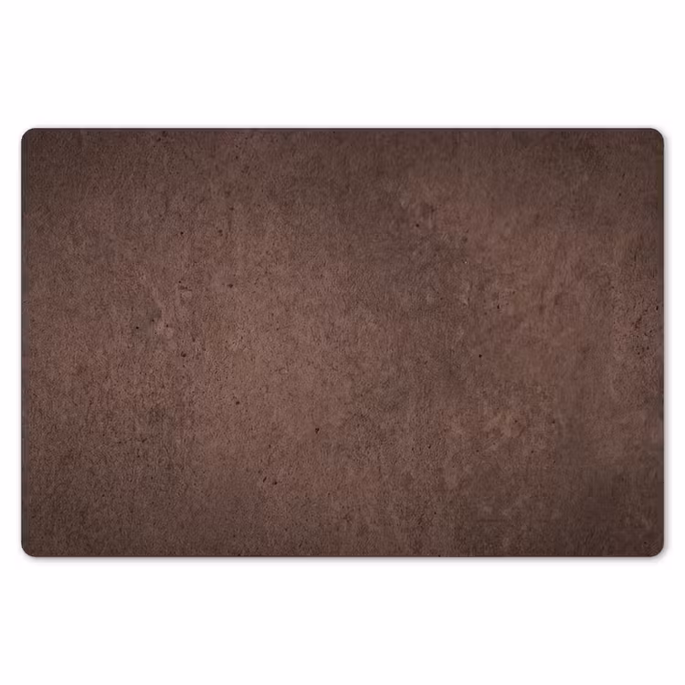 Placemat - 6 stuks - Textuur - Beton - Abstract - Donker - Bruin — 7