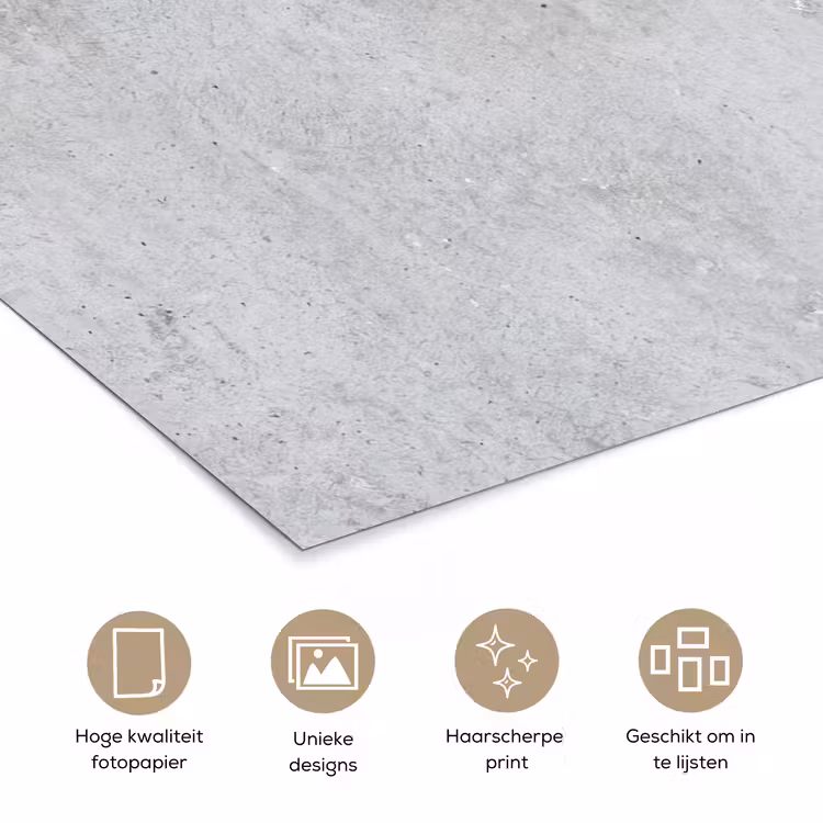 Poster - Beton - Textuur - Achtergrond - Grijs - Industrieel — 5