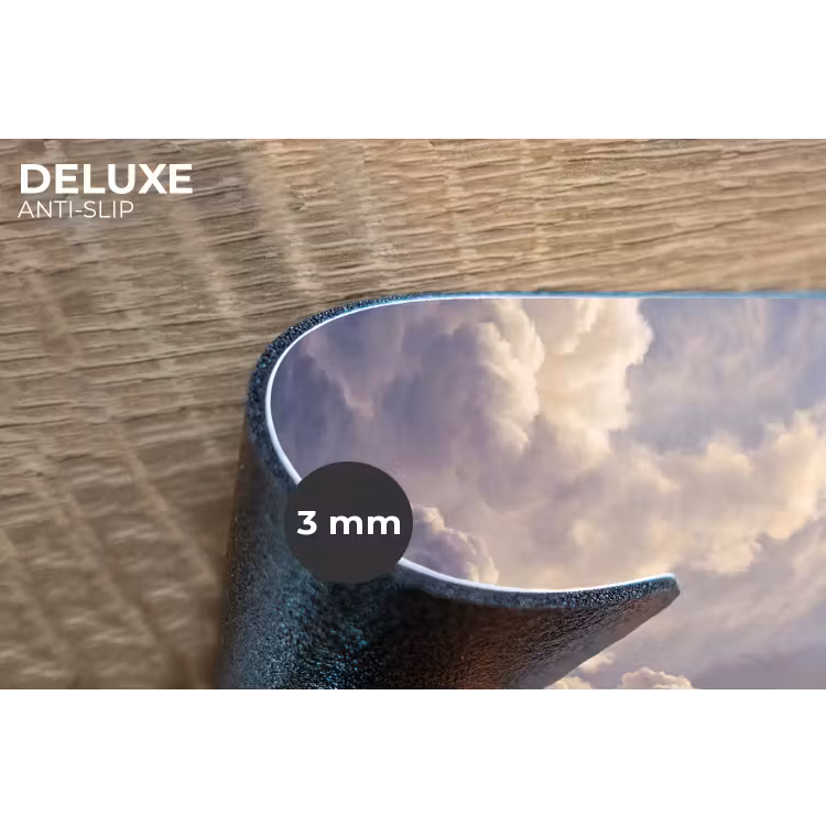 Placemat - 6 stuks - Vogel - Vliegend - Natuur - Wit - Wolken — 4