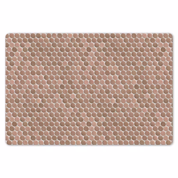 Placemat - 6 stuks - Penny - Mozaïek - Oudroze - Terracotta — 7