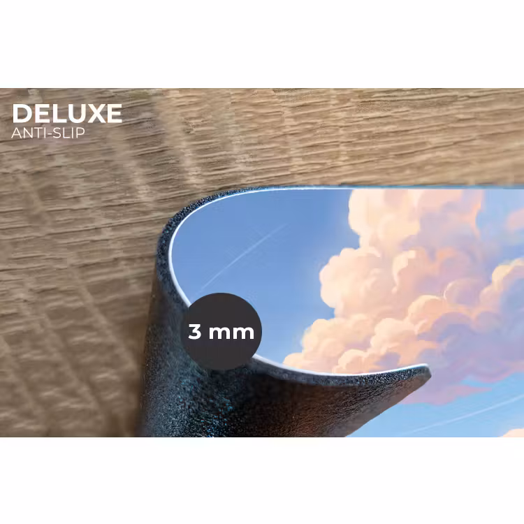 Placemat - 6 stuks - Wolken - Lucht - Natuur - Blauw — 4