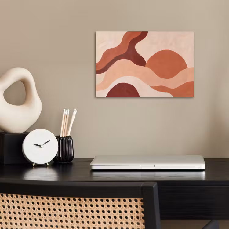 Poster - Abstract - Vormen - Organisch - Aardetinten - Modern — 2