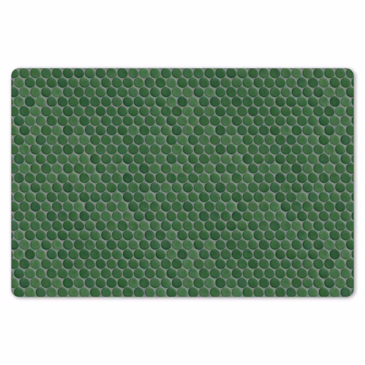 Placemat - 6 stuks - Penny - Mozaïek - Bosgroen - Green — 7