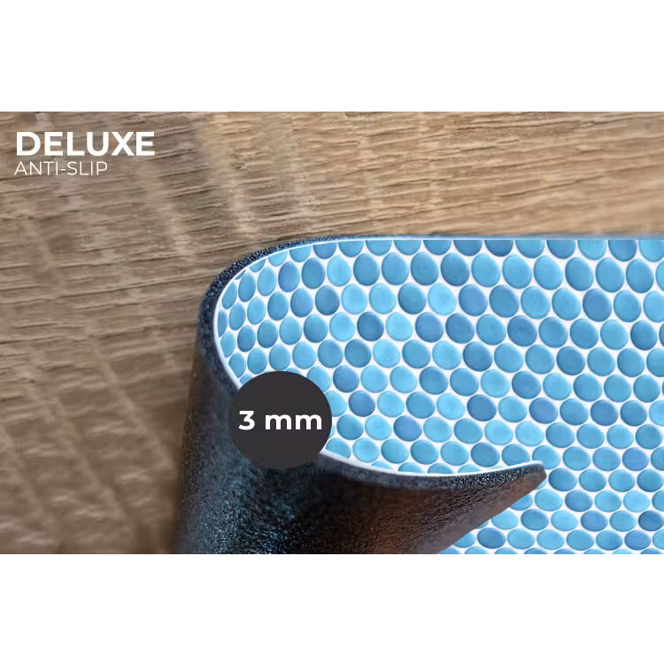 Placemat - 6 stuks - Penny - Mozaïek - Lichtblauw — 4