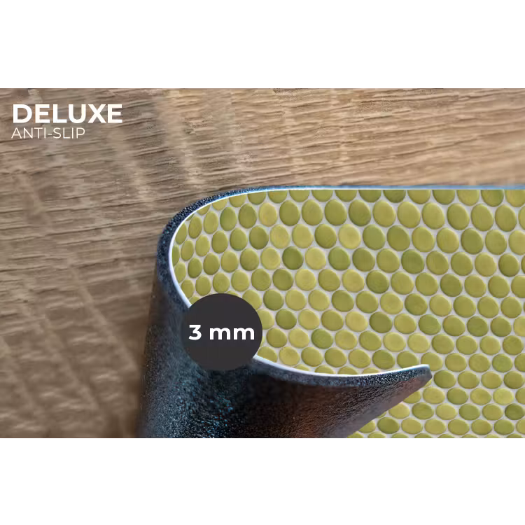 Placemat - 6 stuks - Penny - Mozaïek - Olijfgroen — 4