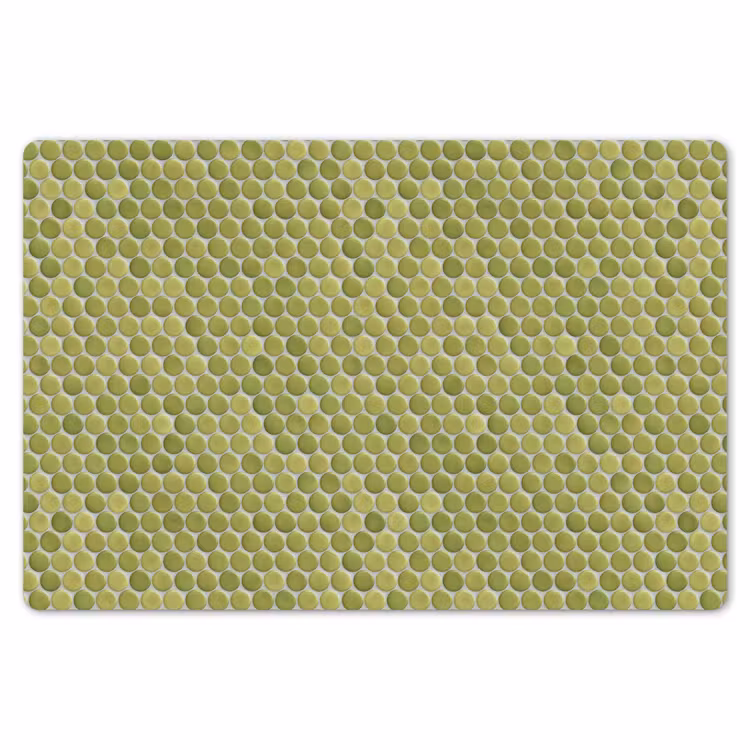 Placemat - 6 stuks - Penny - Mozaïek - Olijfgroen — 7