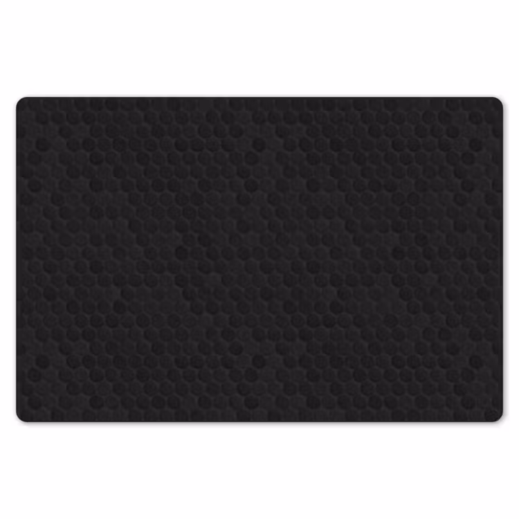 Placemat - 6 stuks - Penny - Tegel - Mat - Zwart — 7