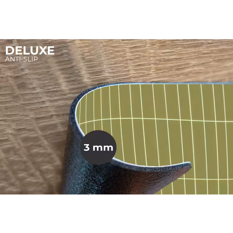 Placemat - 6 stuks - Verticaal - Wandtegel - Olijfgroen — 4