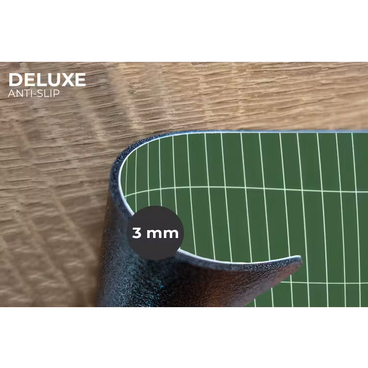 Placemat - 6 stuks - Wandtegel - Verticaal - Donkergroen — 4
