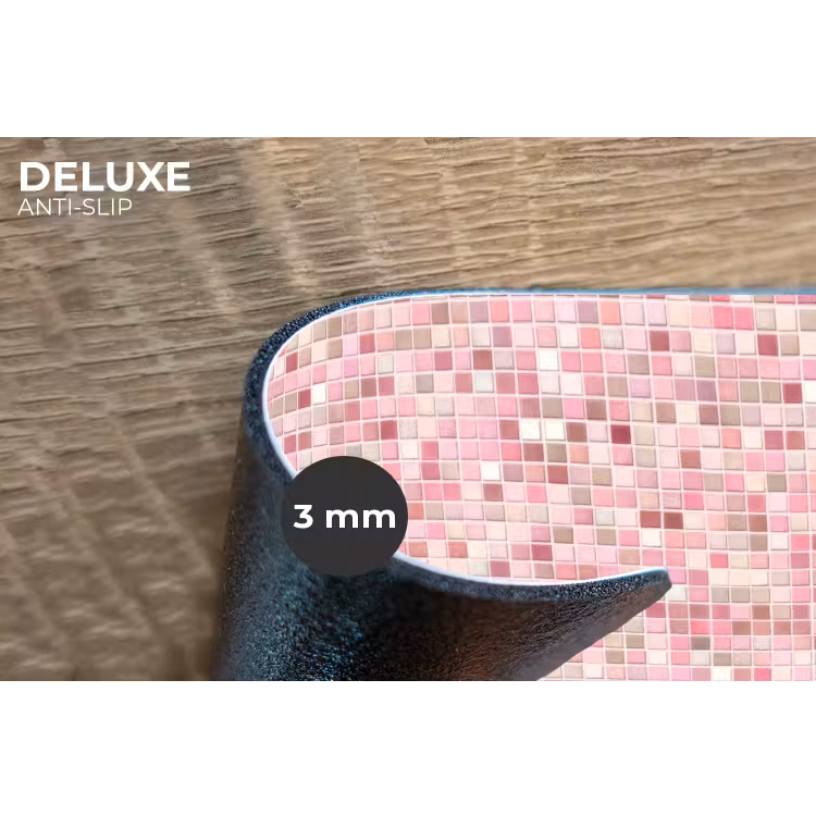 Placemat - 6 stuks - Mozaïek - Patroon - Roze — 4