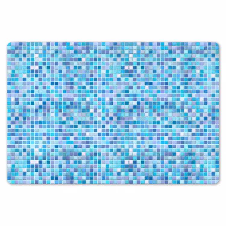 Placemat - 6 stuks - Mozaïek - Patroon - Turquoise — 7