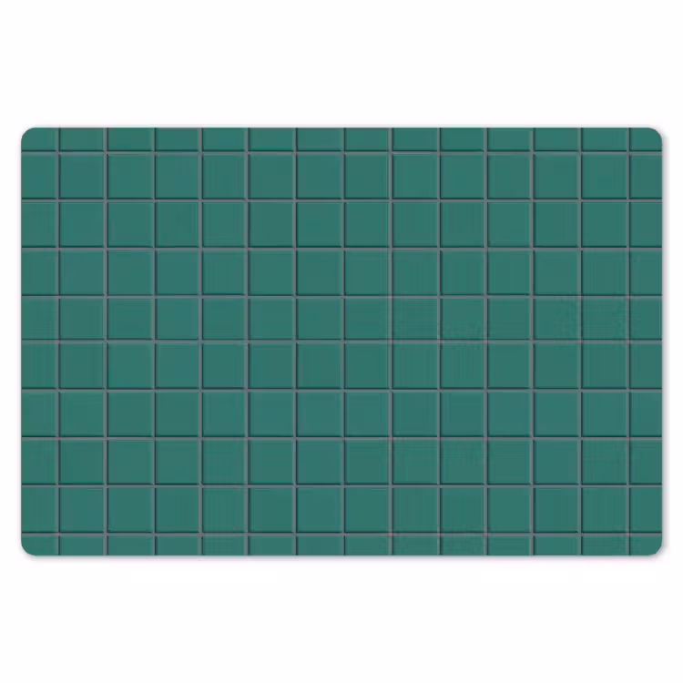 Placemat - 6 stuks - Patroon - Patroon - Smaragd — 7