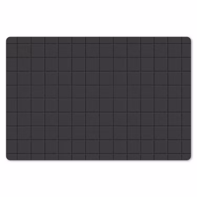 Placemat - 6 stuks - Patroon - Tegel - Antraciet — 7