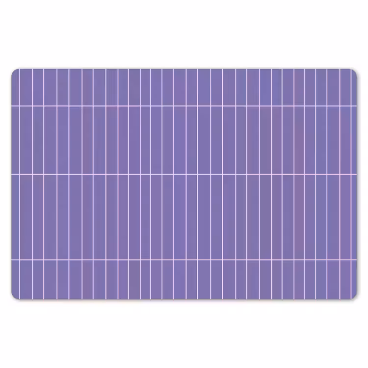 Placemat - 6 stuks - Patroon - Tegel - Lila — 7