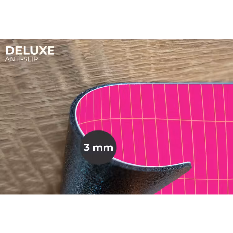 Placemat - 6 stuks - Patroon - Tegel - Magenta - Roze — 4