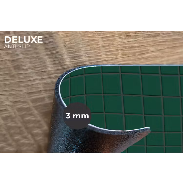 Placemat - 6 stuks - Patroon - Tegels - Dennen - Groen — 4