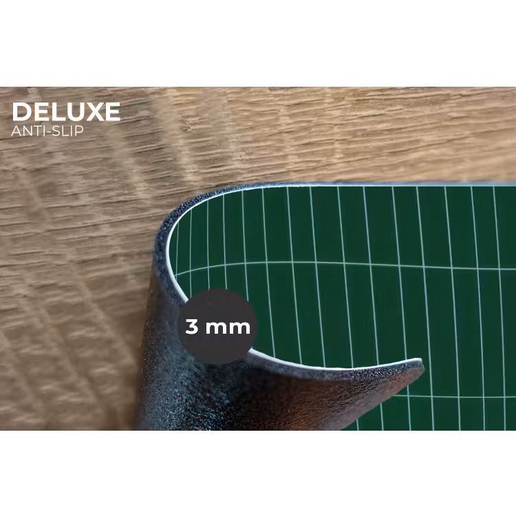 Placemat - 6 stuks - Patroon - Tegels - Donkergroen — 4