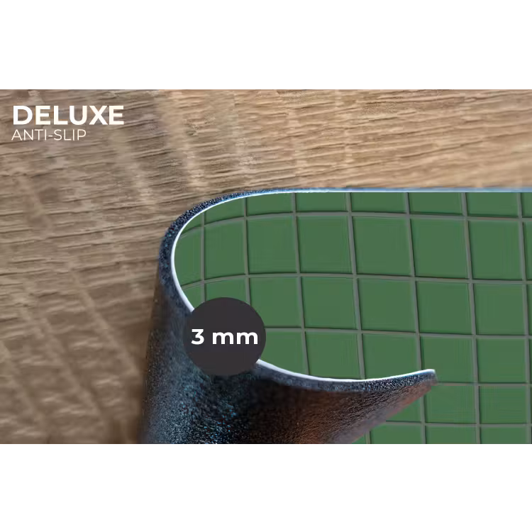 Placemat - 6 stuks - Patroon - Tegels - Groen — 4