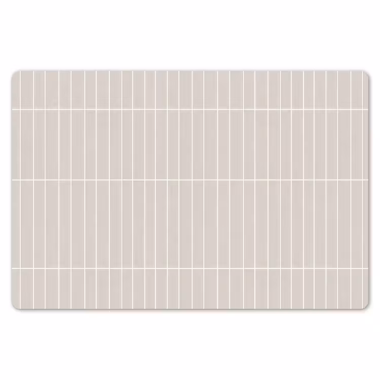 Placemat - 6 stuks - Patroon - Tegels - Zand — 7