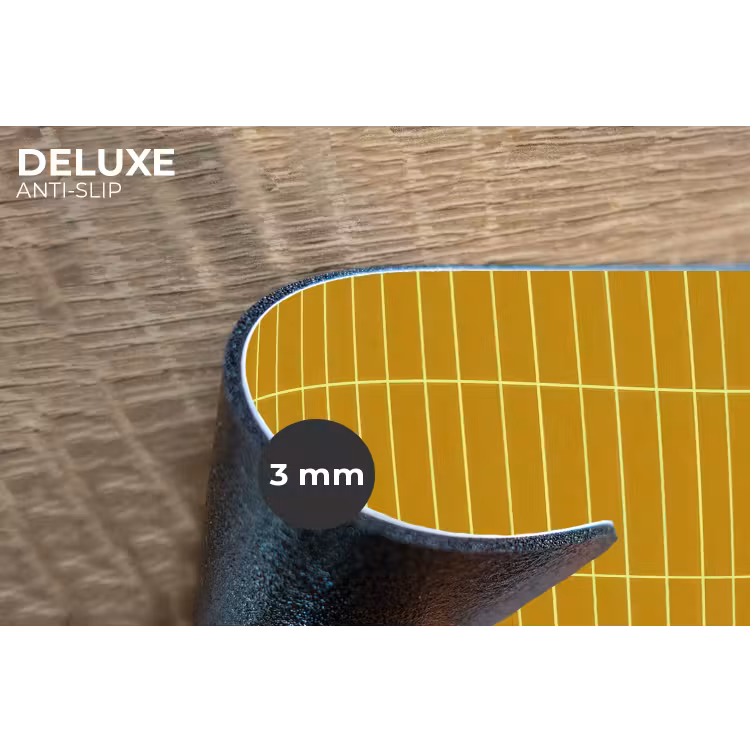 Placemat - 6 stuks - Tegels - Verticaal - Mosterdgeel — 4