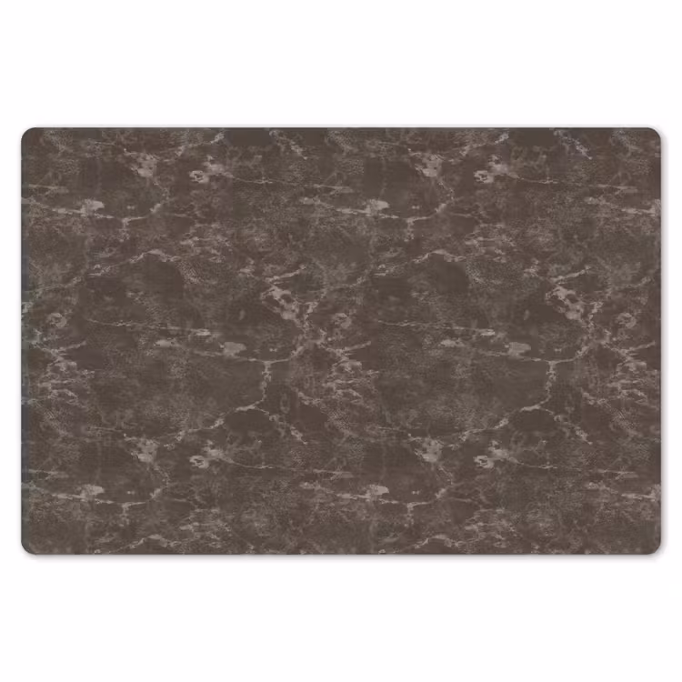 Placemat - 6 stuks - Marmer - Aders - Bruin — 7