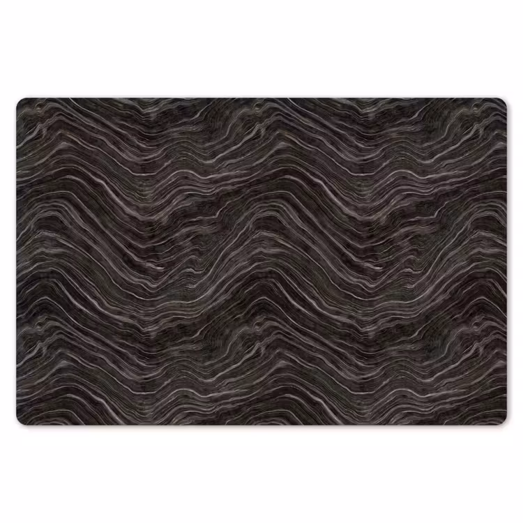 Placemat - 6 stuks - Patroon - Contrast - Antraciet — 7