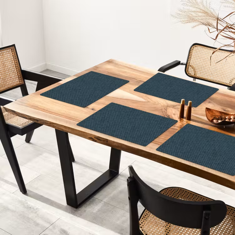 Placemat - 6 stuks - Patroon - Mozaïek - Groen — 5