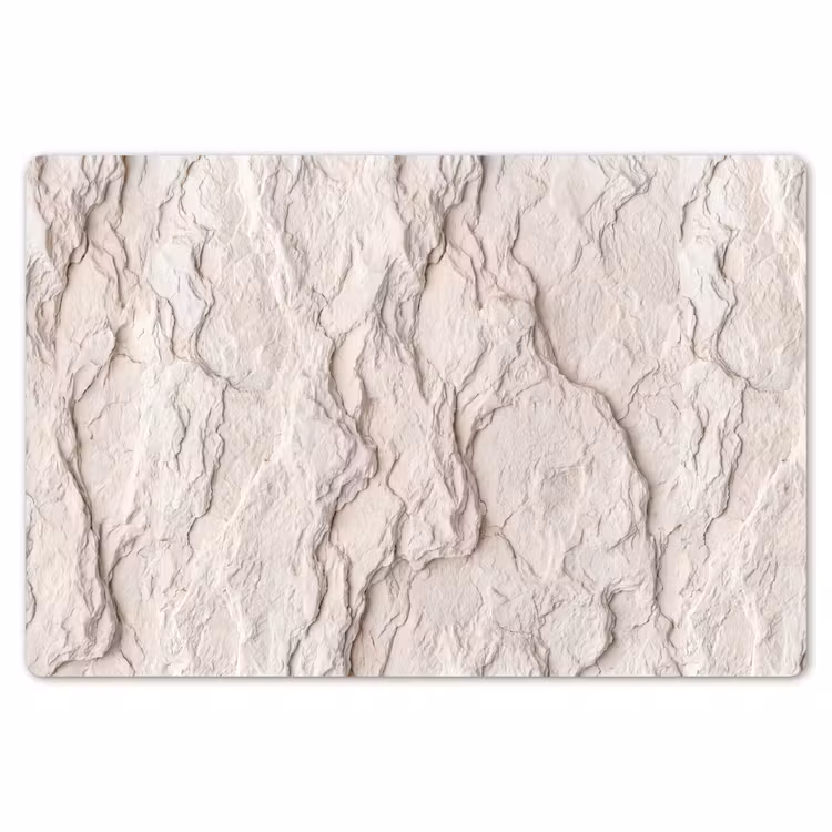 Placemat - 6 stuks - Rots - Structuur - Natuur - Beige - Abstract — 7