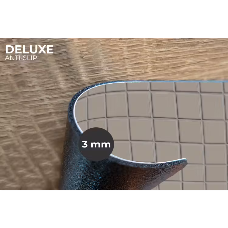 Placemat - 6 stuks - Tegel - Patroon Kiezel - Grijs — 4