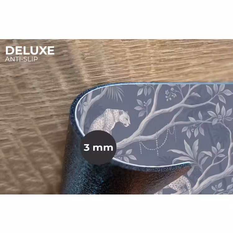 Placemat - 6 stuks - Dieren - Jungle - Illustratie - Bomen - Blauw — 4