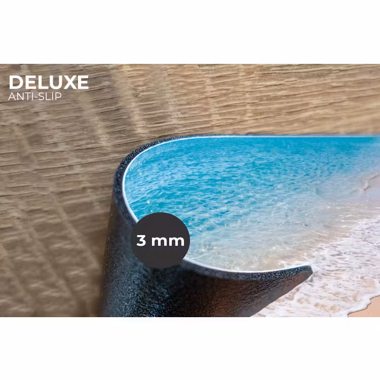 Placemat - 6 stuks - Strand - Water - Natuur - Blauw - Beige — 4
