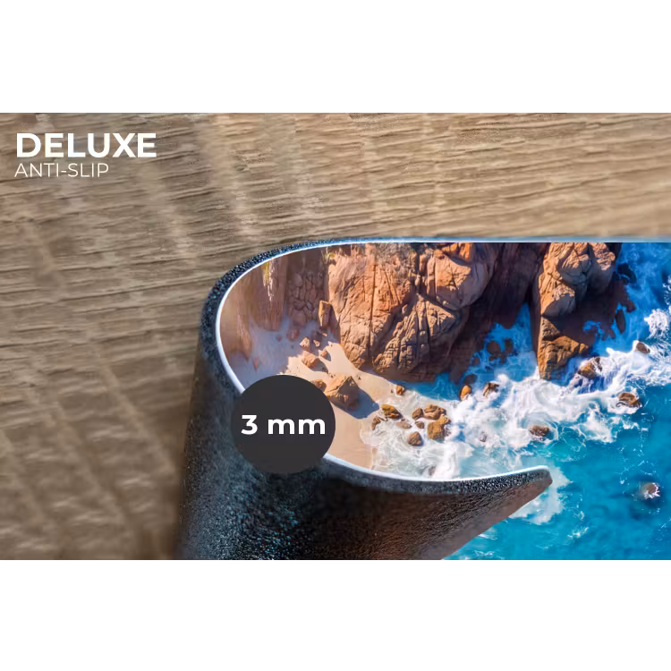 Placemat - 6 stuks - Strand - Zee - Rotsen - Natuur - Blauw — 4